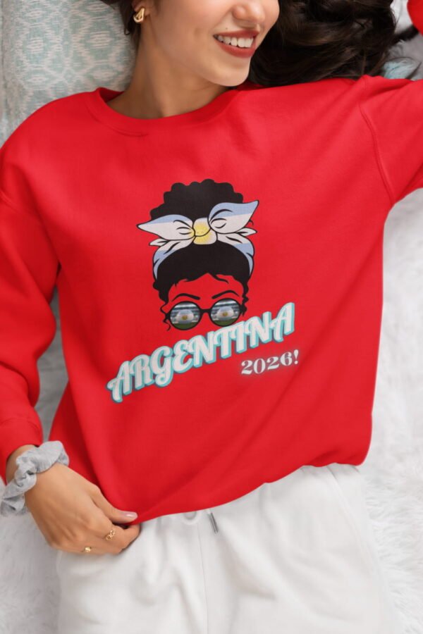 Argentina Graphic Crewneck Sweatshirt, Casual Style, Women Sweatshirt, Gift for Travelers, Trending Apparel, Everyday Fashion