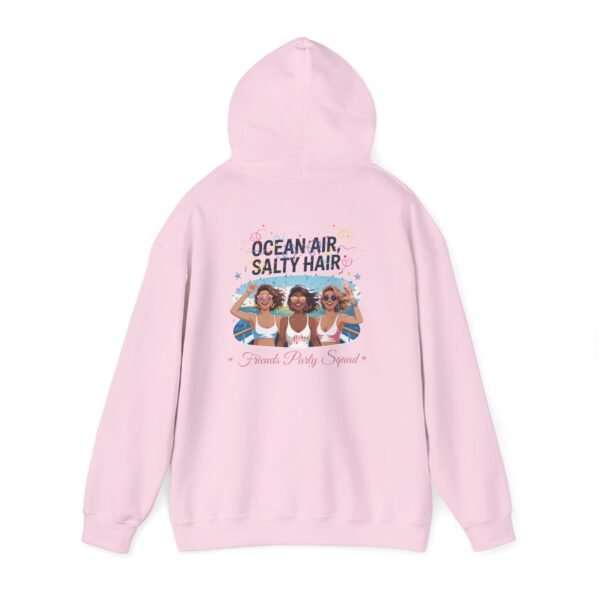 Ocean Air Salty Hair Women Sweatshirt, Beach Hoodie, Summer Layer, Vacation Gift, Coastal Style, Fun in the Sun Apparel