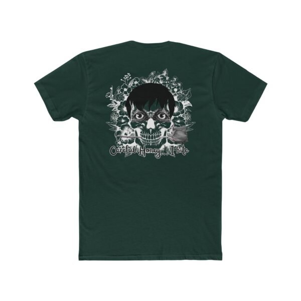 7564535963399814102_2048.jpeg Gothic Skull Graphic Tee, Unisex Casual Shirt for Music Lovers, Halloween Apparel, Alternative Fashion, Unique Gift Idea