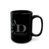 Personalized Black Mug, Custom Coffee Cup, Gift for Him/Her, Office Mug, Unique Drinkware, Birthday/Christmas Gift