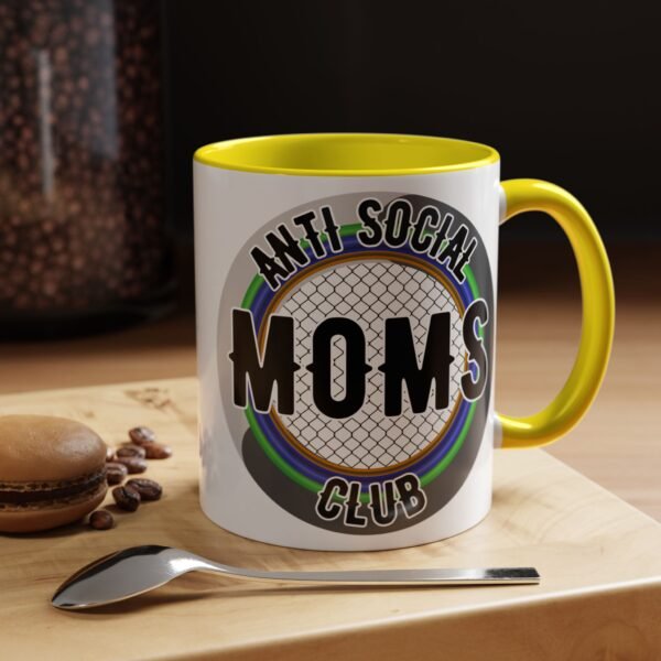 Anti-Social Moms Coffee Mug, Unique Gift for Moms, Funny Mug for Mother’s Day, Birthday Gift, Coffee Lovers