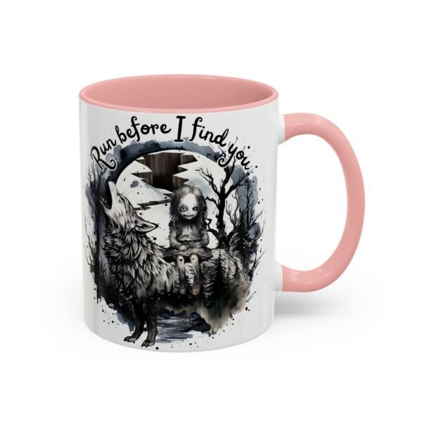 Mystical Accent Coffee Mug, Unique Gift, Tea Lovers, Home Decor, Spooky Vibes, Artistic Mug with Whimsical Design