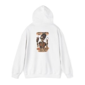 Hauntingly Fun Unisex Hoodie, Perfect for Halloween, Fall Season, Cozy Nights, Great for Trick or Treaters, Ghost Lovers, Spooky Vibes