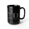 Personalized Black Mug, Custom Coffee Cup, Gift for Him/Her, Office Mug, Unique Drinkware, Birthday/Christmas Gift