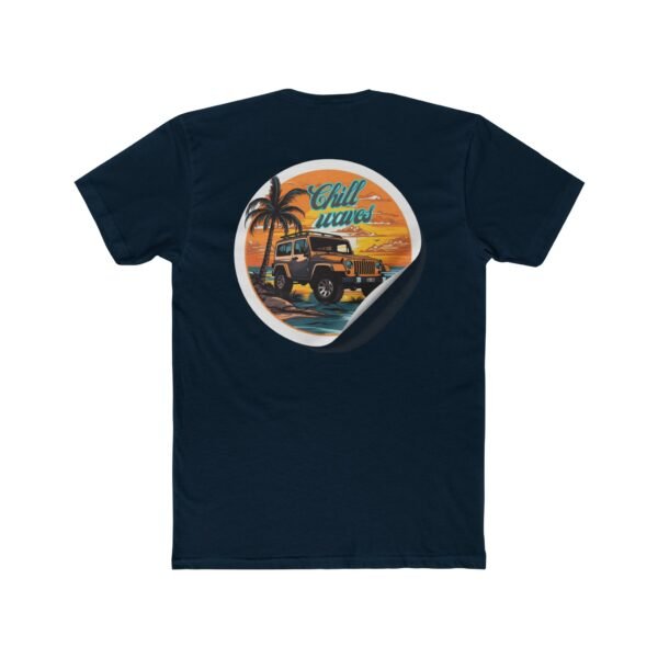 8615516647763045932_2048.jpeg Chill Vibes Unisex Cotton Crew Tee, Beach T-Shirt, Casual Wear, Summer Apparel, Gift for Him/Her, Vacation Top