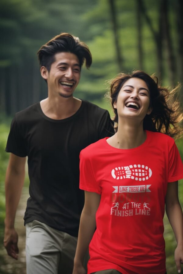 Donut Finish Line Tee, Unisex Cotton Crew Shirt, Fun Running Gift, Fitness Apparel, Workout Tee, Motivational Running Shirt Donut Finish Line Tee, Unisex Cotton Crew Shirt, Fun Running Gift, Fitness Apparel, Workout Tee, Motivational Running Shirt