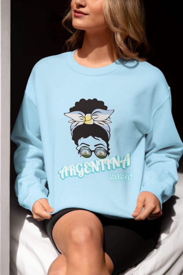 Argentina Graphic Crewneck Sweatshirt, Casual Style, Women Sweatshirt, Gift for Travelers, Trending Apparel, Everyday Fashion