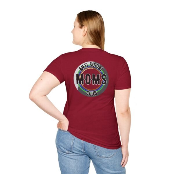 9173686058113882637_2048.jpeg Anti-Social Moms Club T-Shirt, Funny Tee for Moms, Women Softstyle Shirt, Mother's Day Gift, Casual Wear, Mom Life Apparel