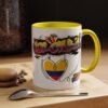 Vibrant Colombia Themed Coffee Mug, Perfect Gift for Travelers, Coffee Lovers, and Celebrations, Unique Design for Everyday Use