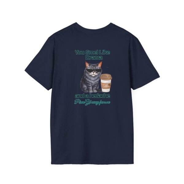 9499440150220335101_2048.jpeg Drama Cat Unisex T-Shirt, Funny Cat Shirt, Gift for Cat Lovers, Quirky Humor Tee, Pet Lover Apparel, Cute Animal T-Shirt