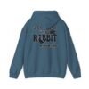 Cozy Rabbit-Themed Hoodie, Perfect Gift for Animal Lovers, Cute Sweatshirt for Pet Owners, Ideal for Birthdays, Easter, and Everyday Wear