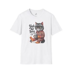 Funny Cat T-Shirt, Cute Pet Lover Gift, Casual Wear, Birthday Gift, Gift for Cat Owners