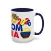 Colombia Soccer Accent Coffee Mug, 2026 World Cup Fan Gift, Sports Enthusiast Mug, Celebration Drinkware, Travel Souvenir