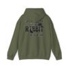 Cozy Rabbit-Themed Hoodie, Perfect Gift for Animal Lovers, Cute Sweatshirt for Pet Owners, Ideal for Birthdays, Easter, and Everyday Wear