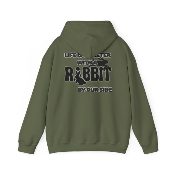 Cozy Rabbit-Themed Hoodie, Perfect Gift for Animal Lovers, Cute Sweatshirt for Pet Owners, Ideal for Birthdays, Easter, and Everyday Wear
