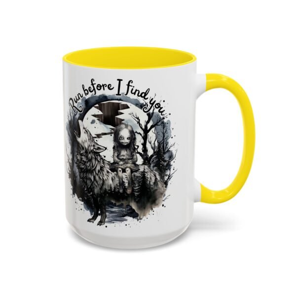 Mystical Accent Coffee Mug, Unique Gift, Tea Lovers, Home Decor, Spooky Vibes, Artistic Mug with Whimsical Design