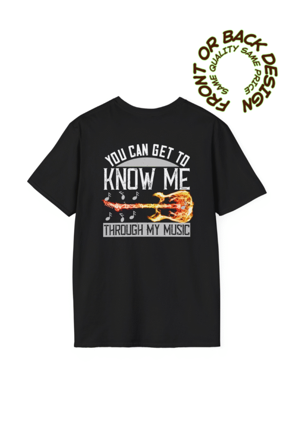 Music Lover's Unisex T-Shirt, Softstyle Tee for Musicians, Gift for Music Enthusiasts, Concert Apparel, Unique Musician Shirt, Casual Wear