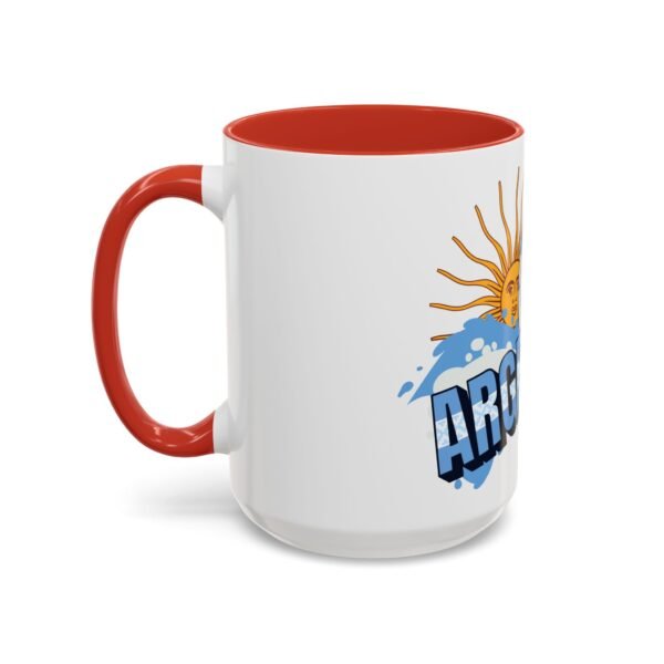 10002091167499973742_2048.jpeg Accent Argentina 2026 Coffee Mug, Ceramic Cup (11/15oz) , World Cup Gift, Argentina Pride, BPA-Free, Glossy Finish, Coffee Lovers, Tea Mug