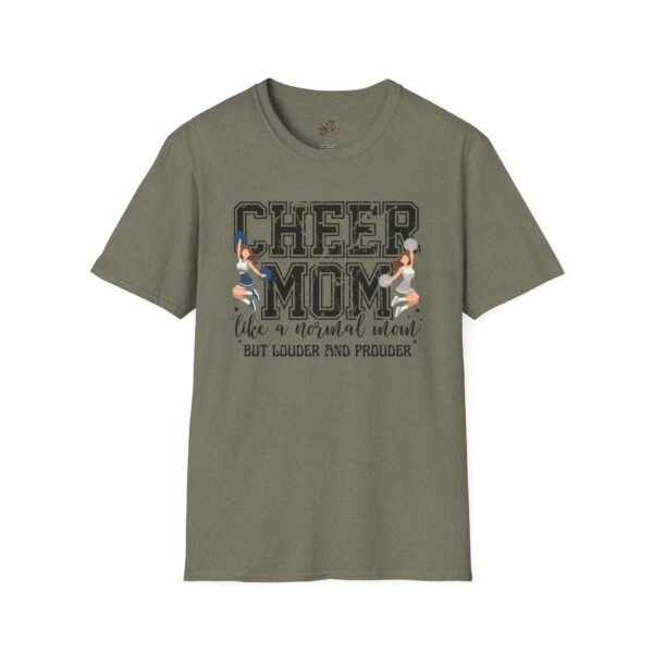10031435404133785752_2048.jpeg Cheer Mom Softstyle T-Shirt, Loud and Proud Cheerleading Tee