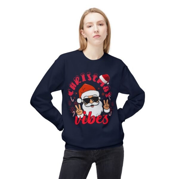 10043570768529156545_2048.jpeg Unisex Christmas Midweight Softstyle Fleece Crewneck Sweatshirt Vibes