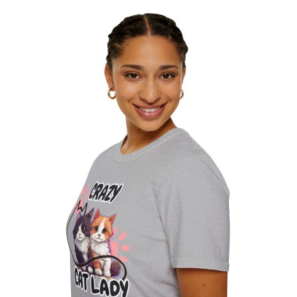 Cat Lady T-Shirt, Funny Pet Lover Shirt, Gift for Cat Owners, Cute Animal Tee, Crazy Cat Lady Clothing, Funny Cat Apparel