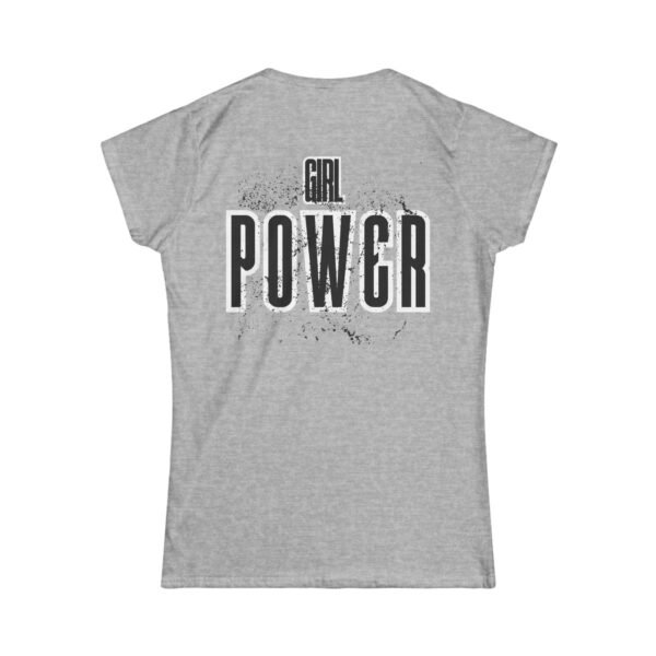 Empowering Women's Softstyle Tee, Girl Power Design
