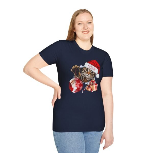 10649866234542496273_2048.jpeg Women's Christmas Cat T-Shirt