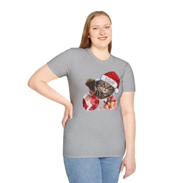 10833545281552229044_2048.jpeg Women's Christmas Cat T-Shirt