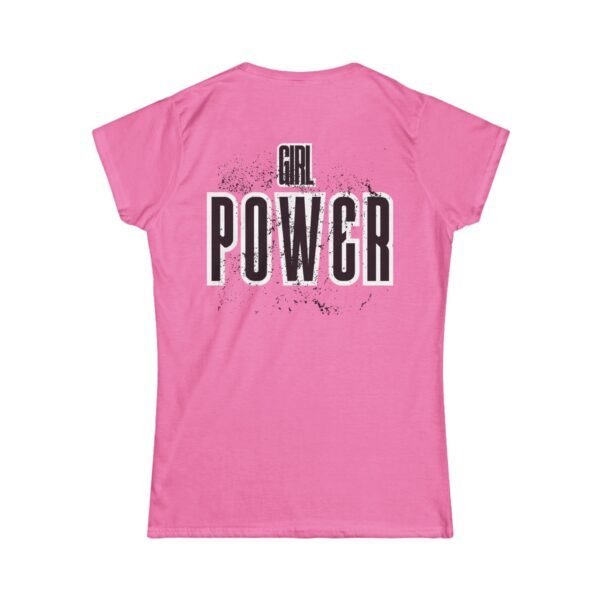 Empowering Women's Softstyle Tee, Girl Power Design