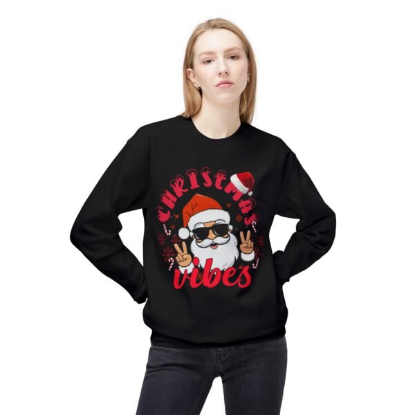 11450293097064031296_2048.jpeg Unisex Christmas Midweight Softstyle Fleece Crewneck Sweatshirt Vibes