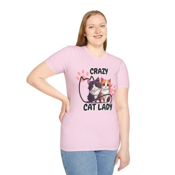 Cat Lady T-Shirt, Funny Pet Lover Shirt, Gift for Cat Owners, Cute Animal Tee, Crazy Cat Lady Clothing, Funny Cat Apparel