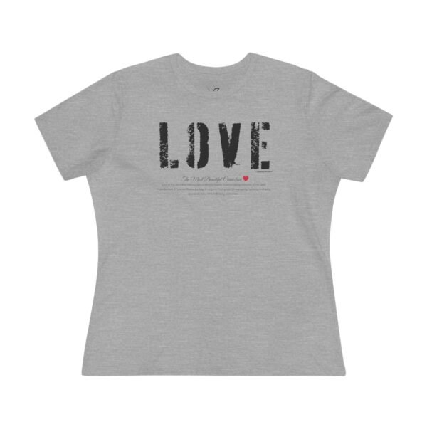 11564912486119225402_2048.jpeg Love Graphic Women's Cotton Tee, Casual Everyday Shirt, Perfect Gift for Valentine's Day, Self-Love, Birthday, Anniversary