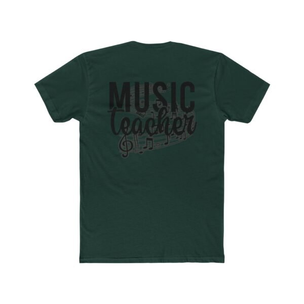 Music Teacher Unisex Cotton Crew Tee, Gifts for Music Lovers, Teacher Appreciation, School Spirit, Back to School T-Shirt, Casual Wear
