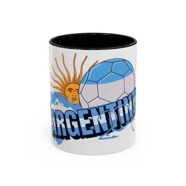 11658900714696541269_2048.jpeg Accent Argentina 2026 Coffee Mug, Ceramic Cup (11/15oz) , World Cup Gift, Argentina Pride, BPA-Free, Glossy Finish, Coffee Lovers, Tea Mug