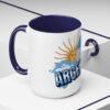 11699938090472962158_2048.jpeg Accent Argentina 2026 Coffee Mug, Ceramic Cup (11/15oz) , World Cup Gift, Argentina Pride, BPA-Free, Glossy Finish, Coffee Lovers, Tea Mug