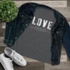 Love Statement Women's Cotton Tee,  Casual Everyday Wear, Gift for Her, Valentine's Day, Inspirational Shirt, Cute Graphic Tee