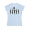Empowering Women's Softstyle Tee, Girl Power Design