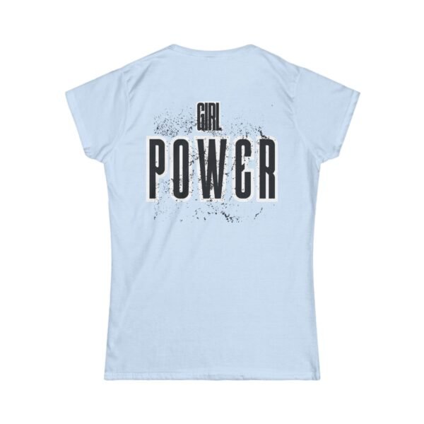 Empowering Women's Softstyle Tee, Girl Power Design