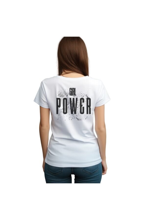 Empowering Women's Softstyle Tee, Girl Power Design