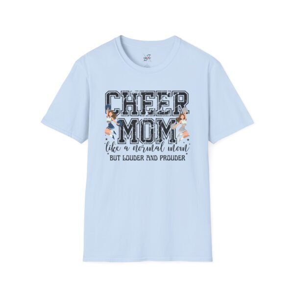 12104136134257749448_2048.jpeg Cheer Mom Softstyle T-Shirt, Loud and Proud Cheerleading Tee