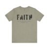 Faith-Inspired Unisex Tee for Everyday Inspiration, Motivational Shirt, Gift for Believers, Spiritual Wear, Faith-Based Apparel