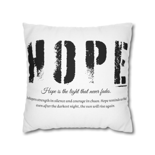 12728125728932031808_2048.jpeg Inspirational Pillow Case, Motivational Home Decor, Gift for Friends, Hope Decorative Pillow, Modern Living Room Accessory