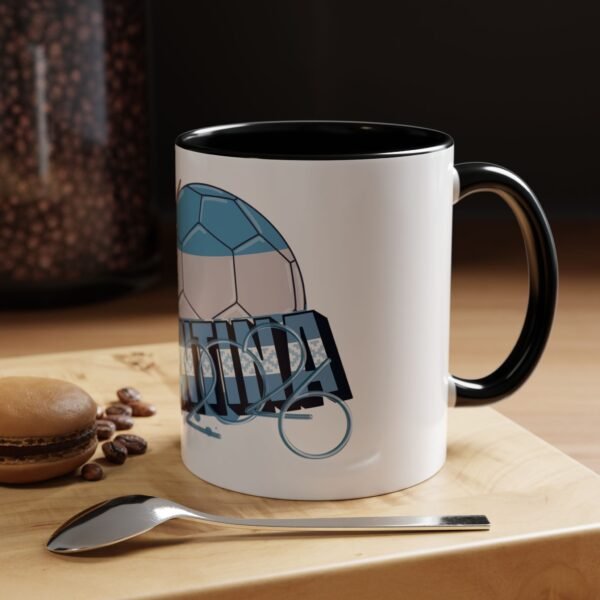 12967796772150895150_2048.jpeg Accent Argentina 2026 Coffee Mug, Ceramic Cup (11/15oz) , World Cup Gift, Argentina Pride, BPA-Free, Glossy Finish, Coffee Lovers, Tea Mug