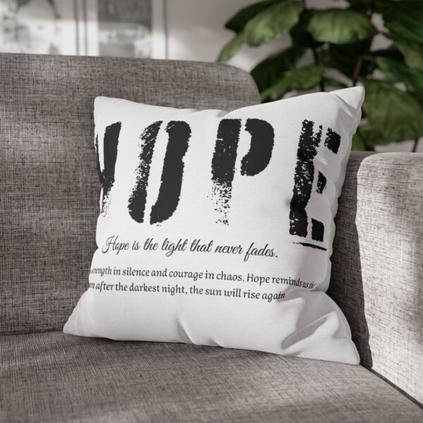 13338450256348942283_2048.jpeg Inspirational Pillow Case, Motivational Home Decor, Gift for Friends, Hope Decorative Pillow, Modern Living Room Accessory