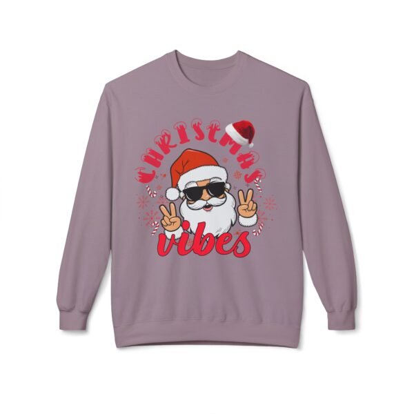 13373144384052874612_2048.jpeg Unisex Christmas Midweight Softstyle Fleece Crewneck Sweatshirt Vibes