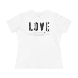 Love Graphic Women's Cotton Tee, Casual Everyday Shirt, Perfect Gift for Valentine's Day, Self-Love, Birthday, Anniversary