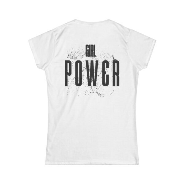 Empowering Women's Softstyle Tee, Girl Power Design