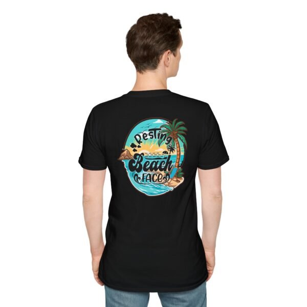 14211031284604123397_2048.jpeg Beach Vibes Unisex Softstyle T-Shirt , Relaxing Island Graphic Tee