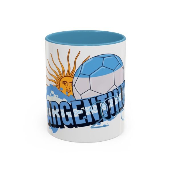 14229439687900865825_2048.jpeg Accent Argentina 2026 Coffee Mug, Ceramic Cup (11/15oz) , World Cup Gift, Argentina Pride, BPA-Free, Glossy Finish, Coffee Lovers, Tea Mug
