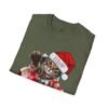 14345351220686096821_2048.jpeg Women's Christmas Cat T-Shirt